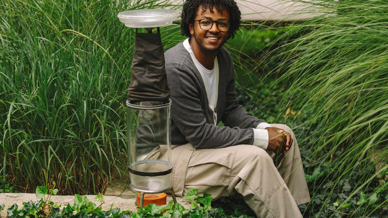 Carleton University student Kaleb Aman named Canadian national winner of the international award for his invention DewPointe, a sustainable irrigation system that uses bottom-up watering techniques. 
